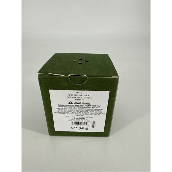 Threshold Forest Fir Scented Christmas Holiday Candle Soy Wax Blend 5oz New - Picture 2 of 5